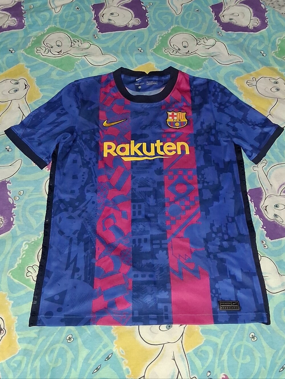 2021 Nike Barcelona Soccer Football Jersey Kit UNICEF LFP